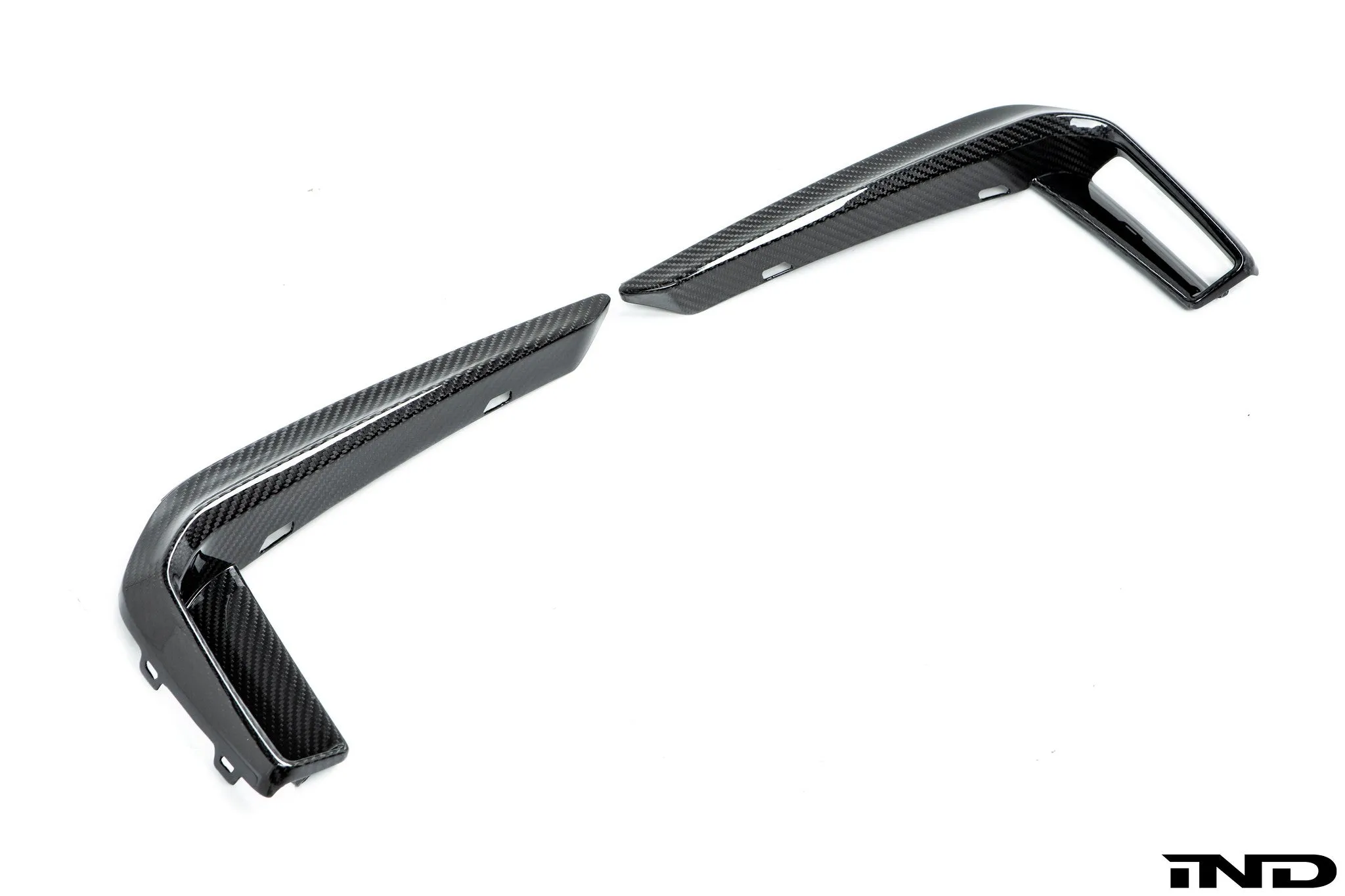 Autotecknic G30 5-Series Pre-LCI M-Sport Dry Carbon Front Bumper Trim Set