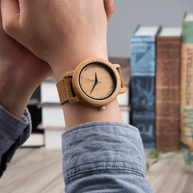 BAMBLISS - Couple Watches Bamboo watch