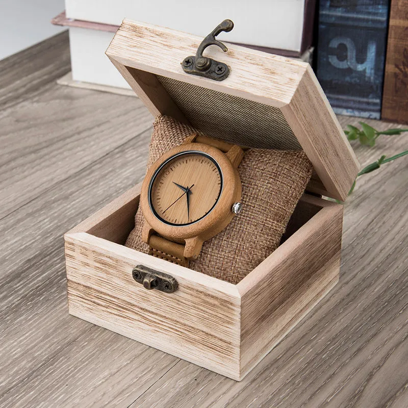 BAMBLISS - Couple Watches Bamboo watch