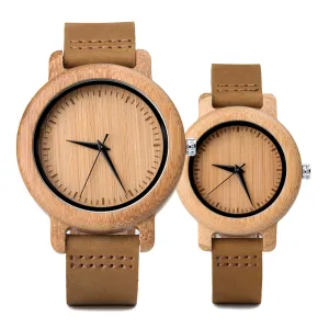 BAMBLISS - Couple Watches Bamboo watch