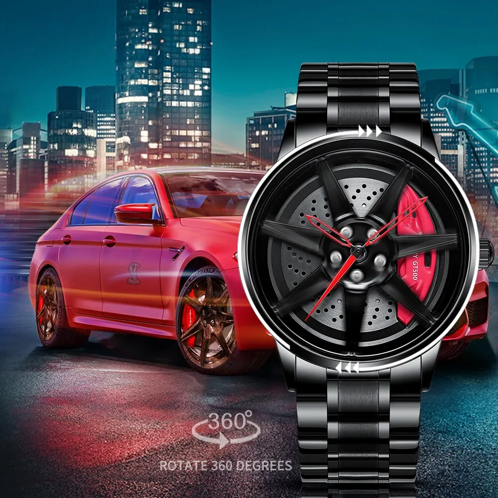 Barenio Spinning Rim Watch - GT-500 Edition