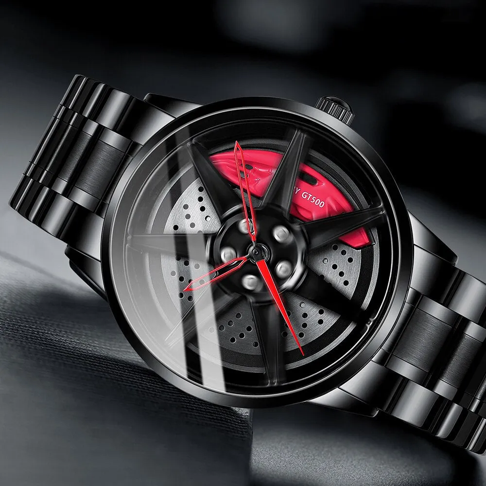 Barenio Spinning Rim Watch - GT-500 Edition