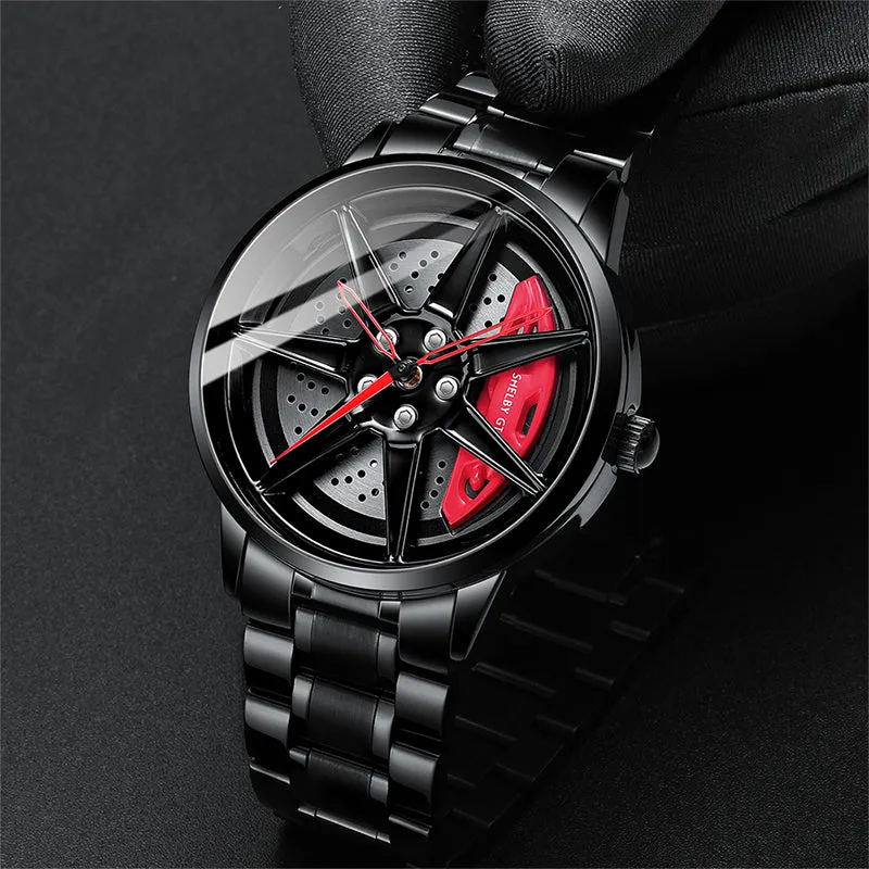 Barenio Spinning Rim Watch - GT-500 Edition