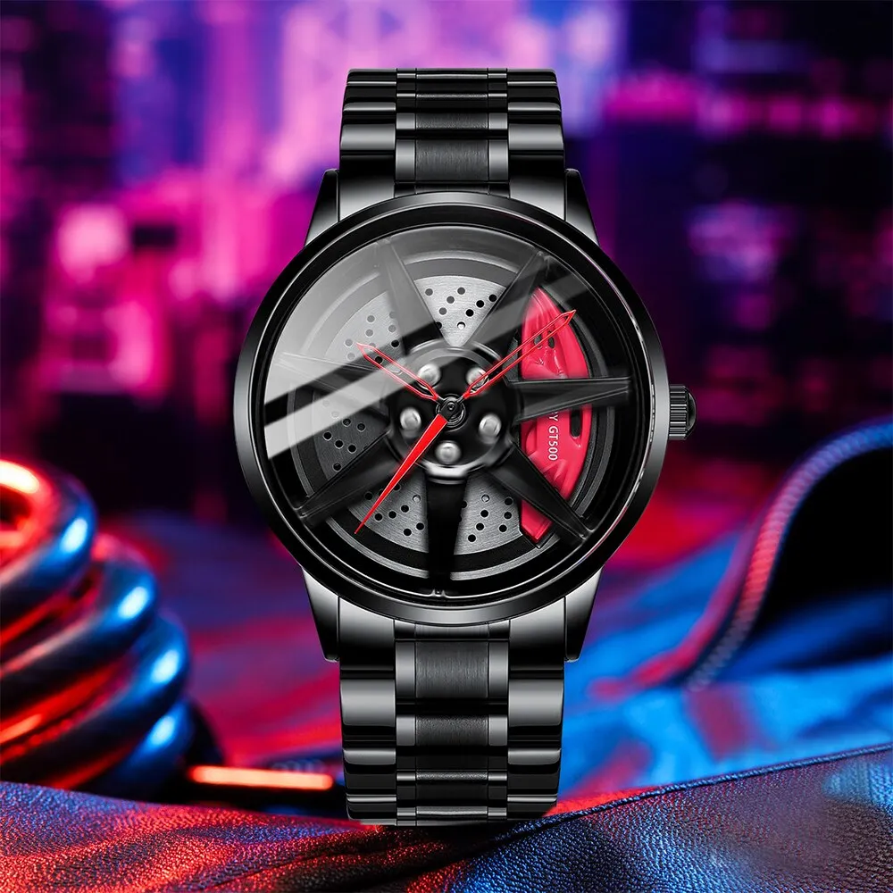 Barenio Spinning Rim Watch - GT-500 Edition