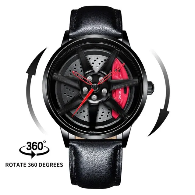 Barenio Spinning Rim Watch - GT-500 Edition