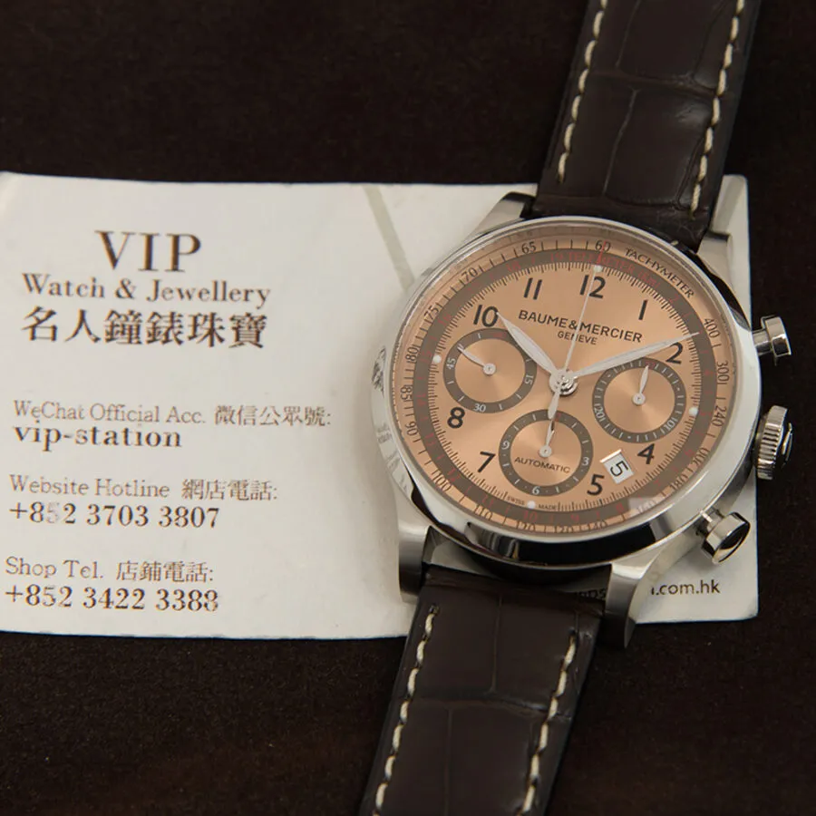 Baume et Mercier CAPELAND Brown Dial Unisex Watch M0A10045