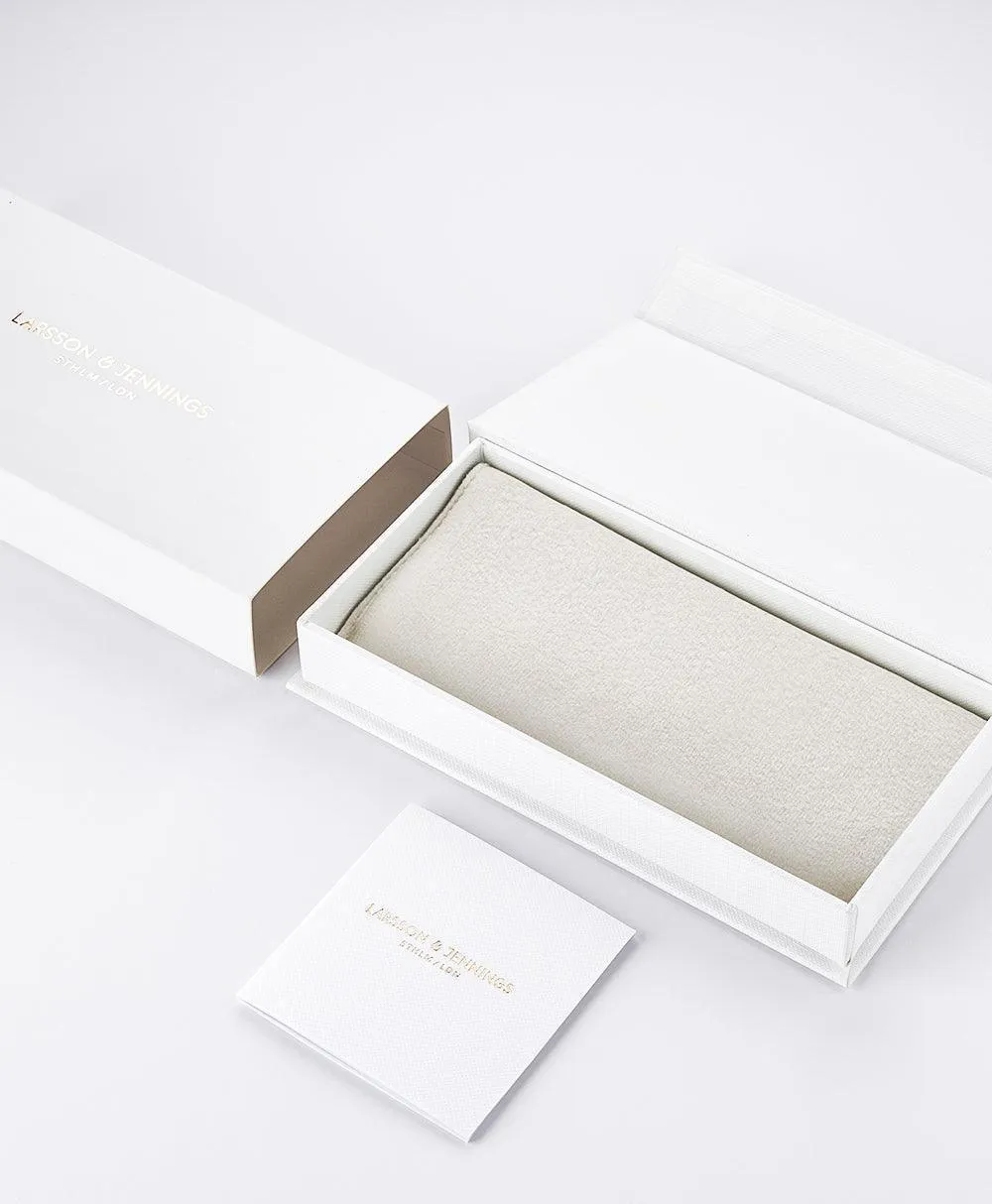 Boyfriend Mini Wrap Gold White 31mm