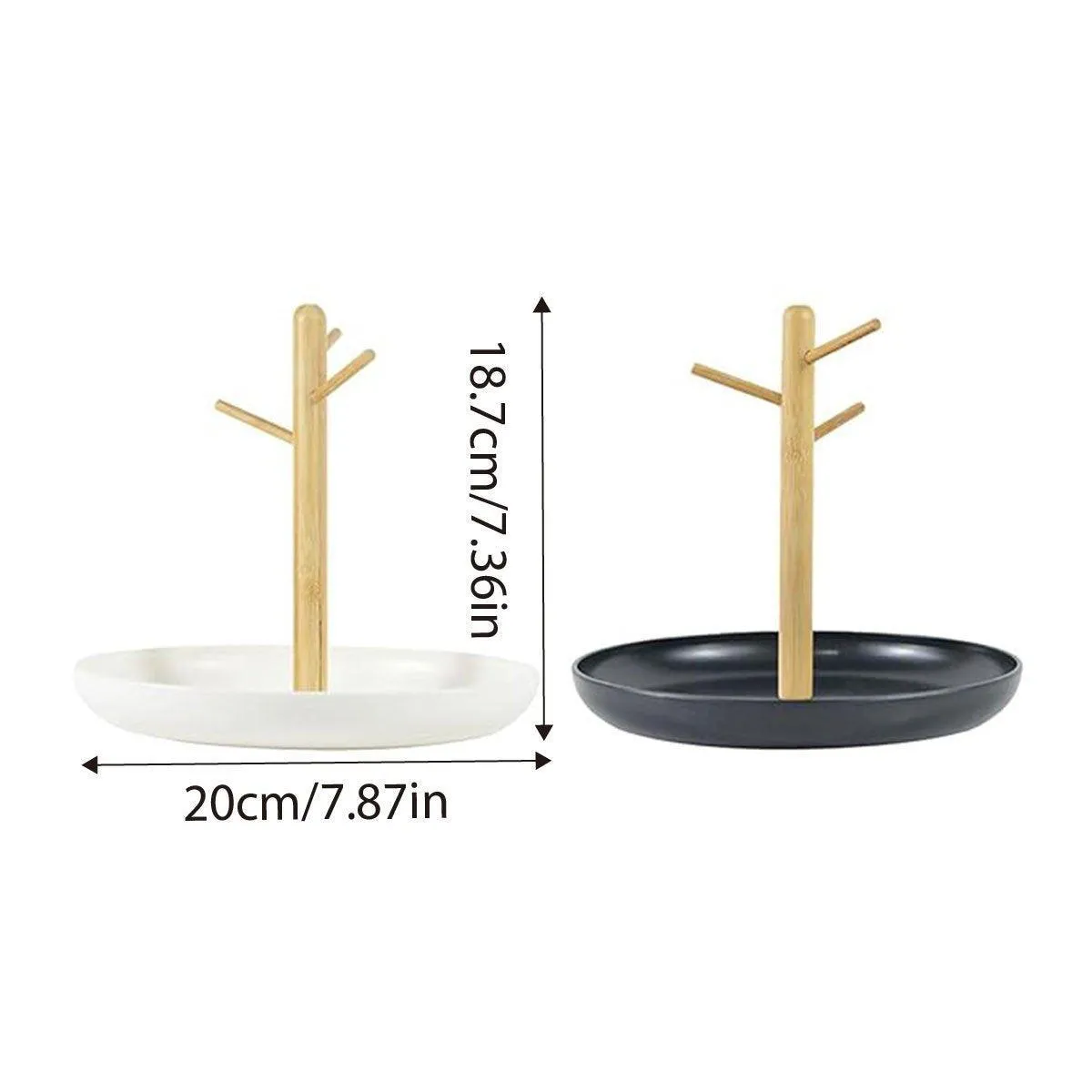 Branch Tray Desktop Storage Organizer Key Holder Rack for Living Room Entryway