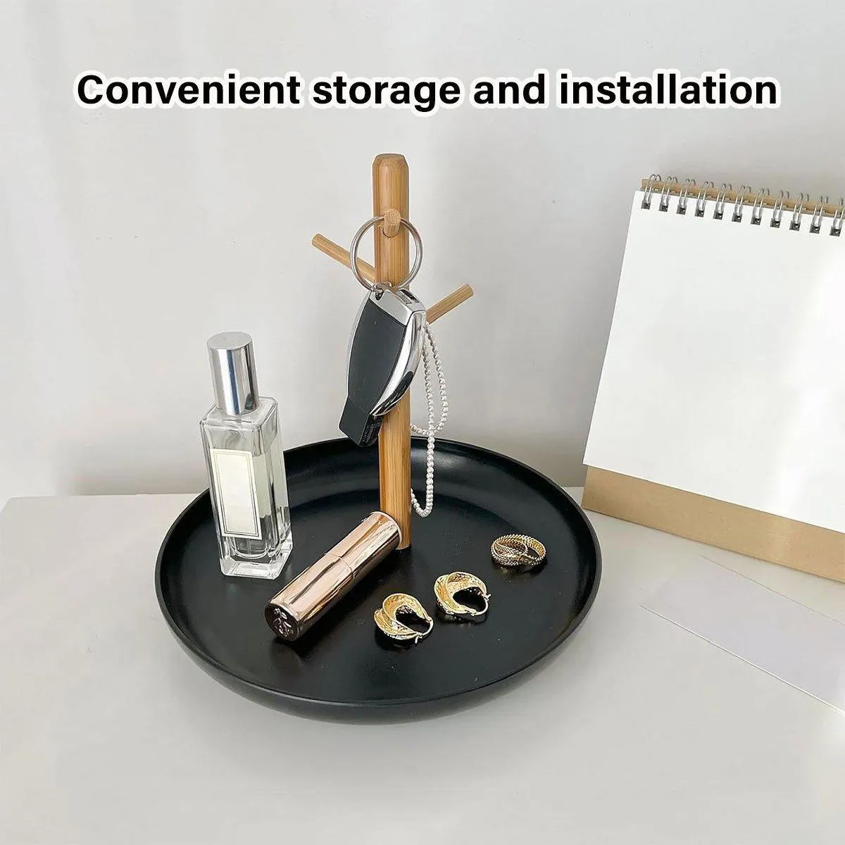 Branch Tray Desktop Storage Organizer Key Holder Rack for Living Room Entryway