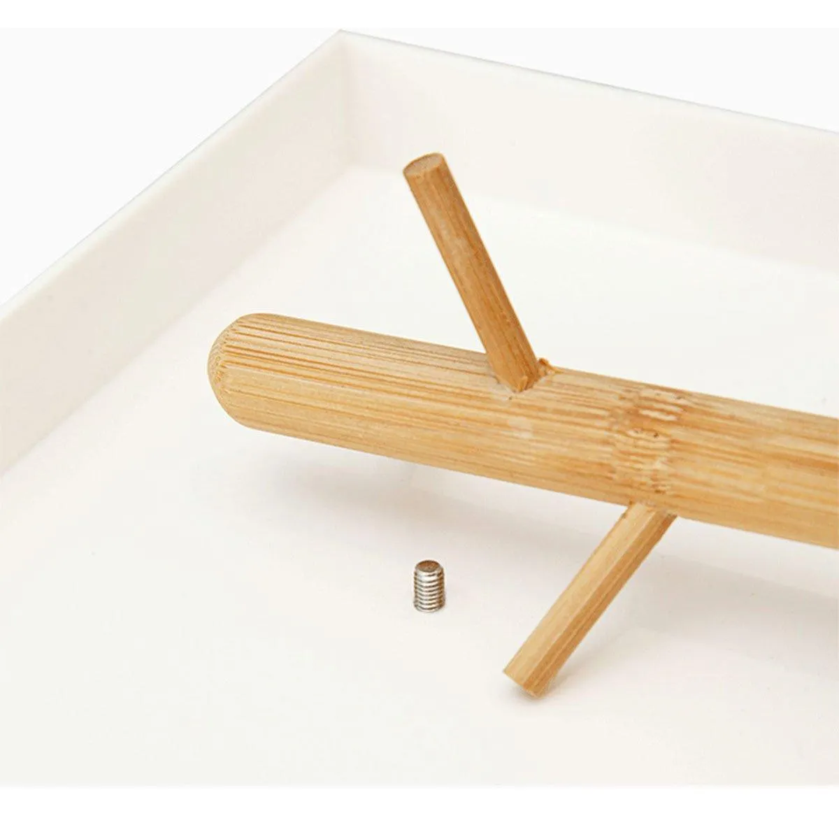 Branch Tray Desktop Storage Organizer Key Holder Rack for Living Room Entryway