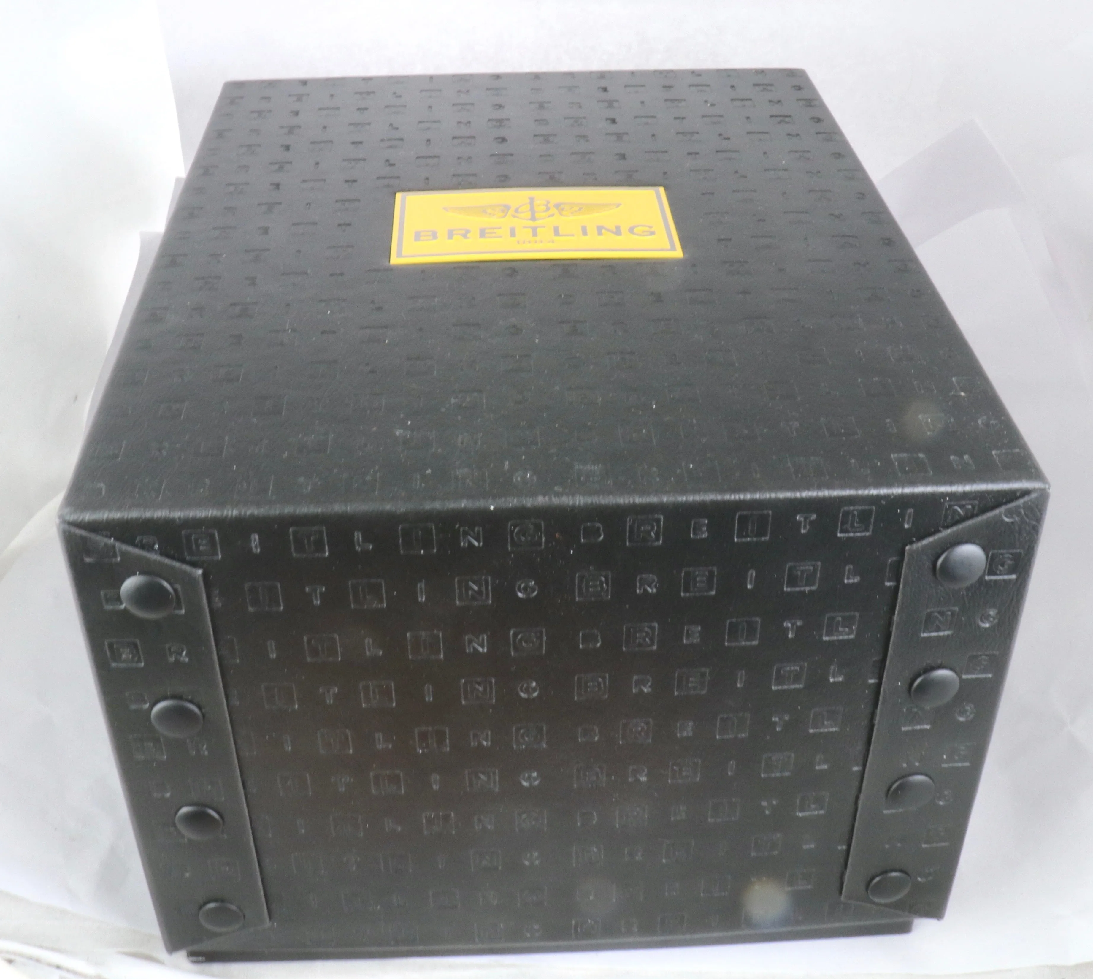 Breitling Datora Montbrillant Panda White Chronograph Stainless Auto A21330 43mm