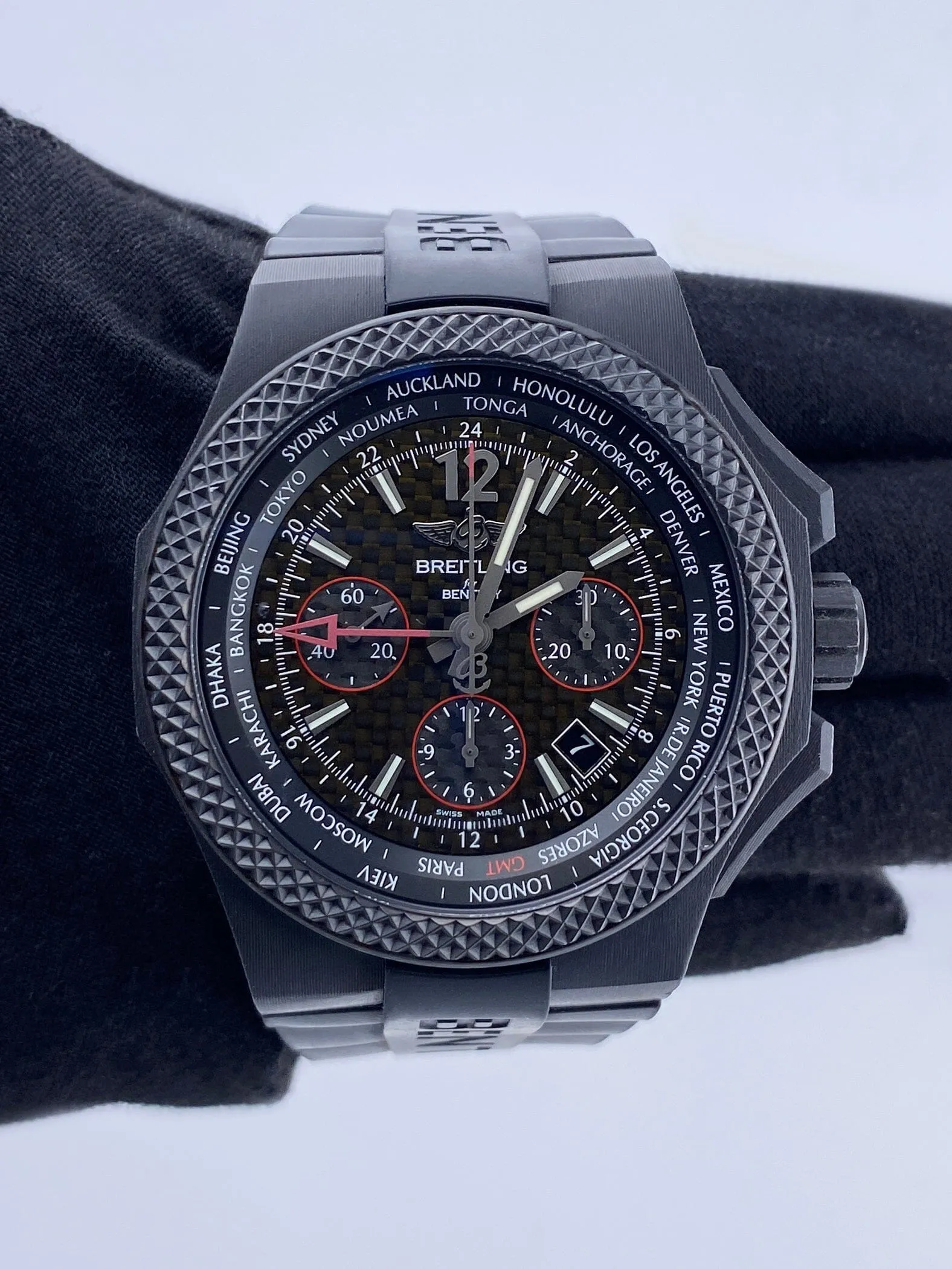 Breitling GMT B04 Mens Watch Box Papers