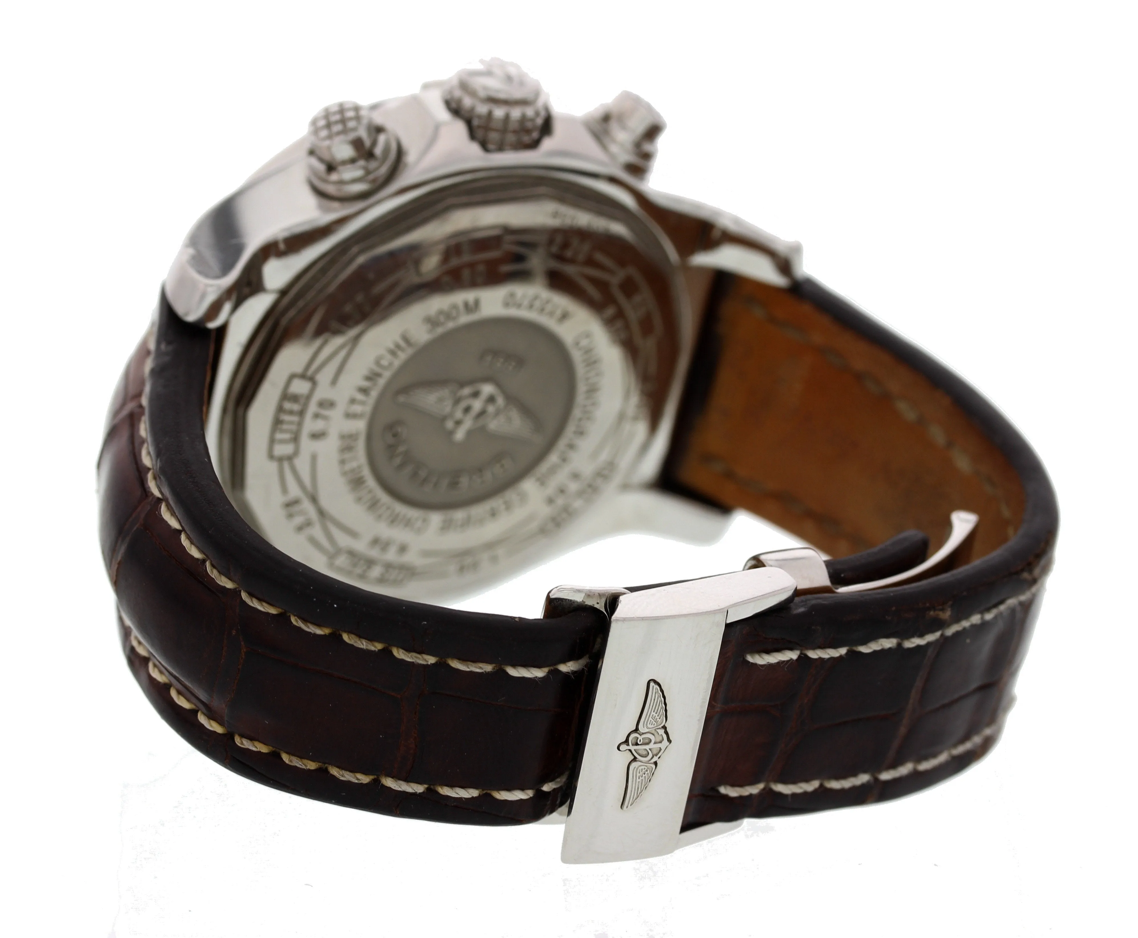 Breitling Super Avenger Chronograph SS A13370 Box/Papers