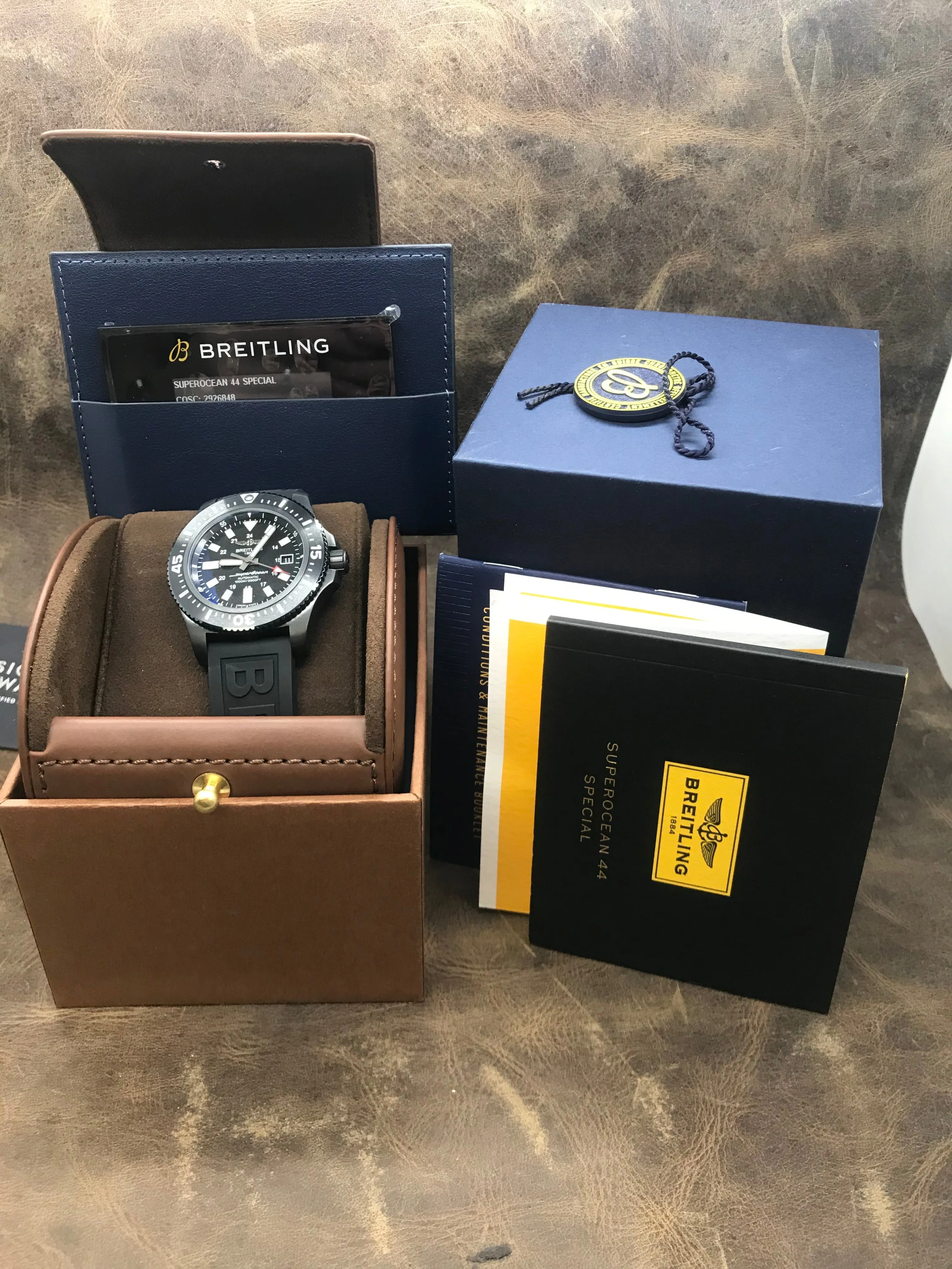 Breitling Superocean M1739313 Black Dial Automatic Men's Watch