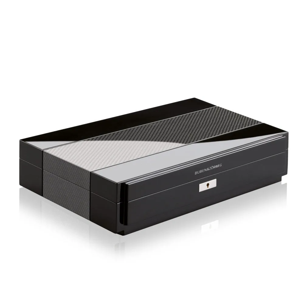 Buben & Zorweg Vantage Gentleman's Multi Storage Case in Carbon