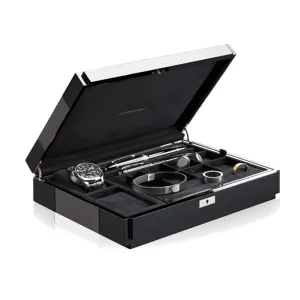Buben & Zorweg Vantage Gentleman's Multi Storage Case in Carbon