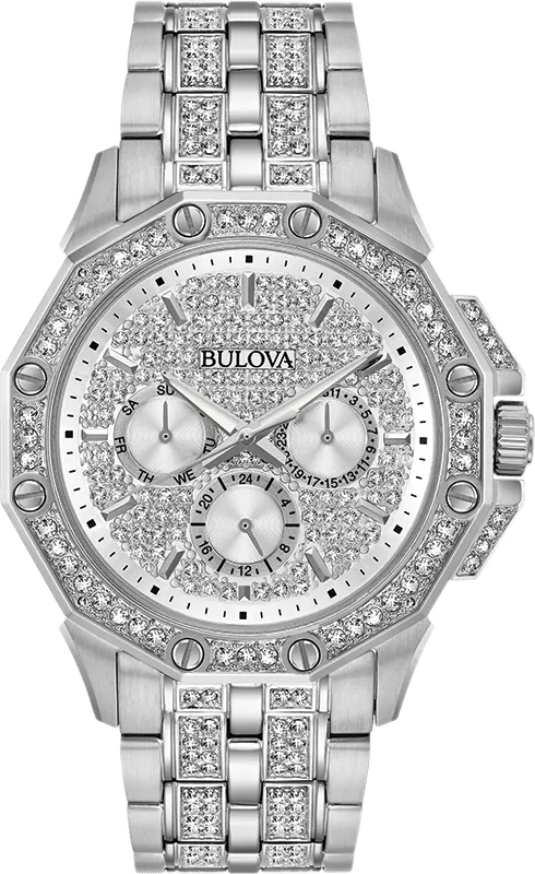 Bulova Crystal Men's Watch 96C134