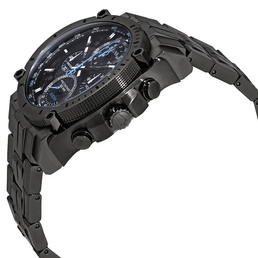 Bulova Precisionist Chronograph Carbon Fiber Dial Men's Watch 98B229