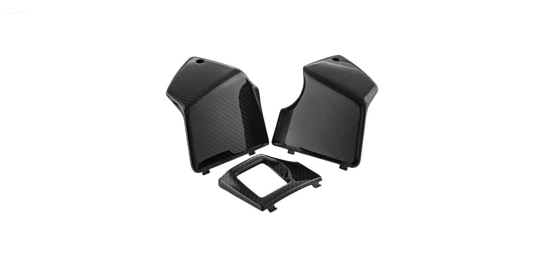 Carbon Fiber Glovebox Door Trim Set RACEFOXX | Vespa GTS/GTS Super/GTV/GT 60/GT/GT L 125-300cc