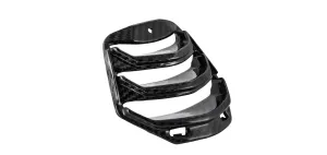 Carbon Fiber Horn Cover Inlay RACEFOXX | Vespa GTS/GTS Super 125/300cc (`23-)
