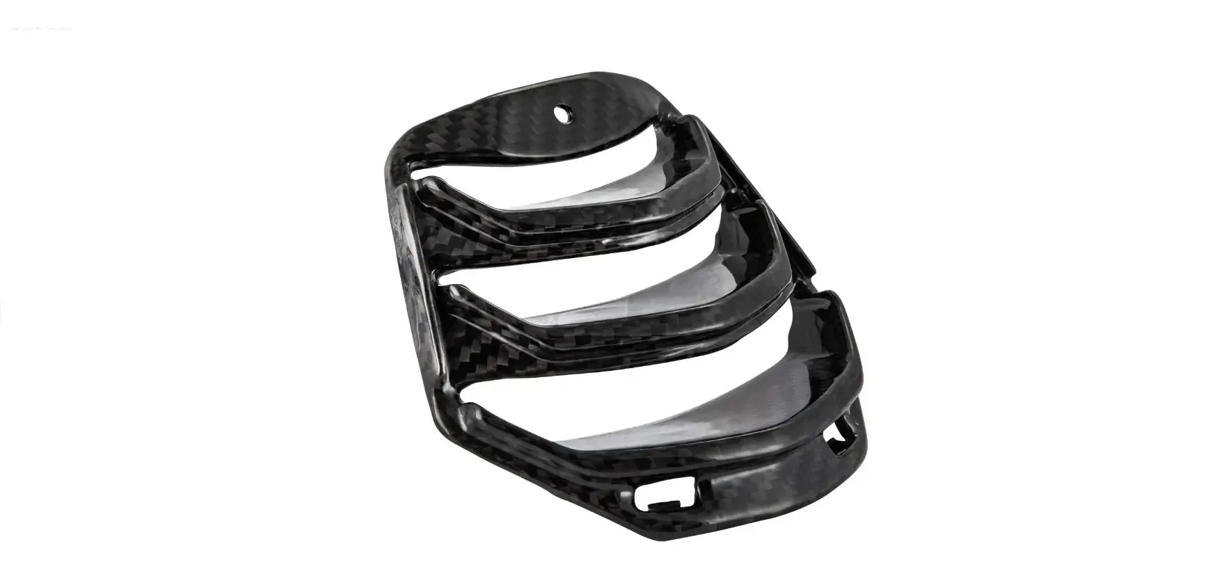 Carbon Fiber Horn Cover Inlay RACEFOXX | Vespa GTS/GTS Super 125/300cc (`23-)
