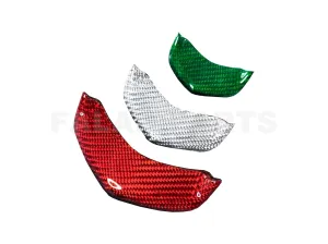 Carbon Fiber Horn Cover Inlay Tricolore | Vespa GTS/GTS Super/GTV HPE ('18-)