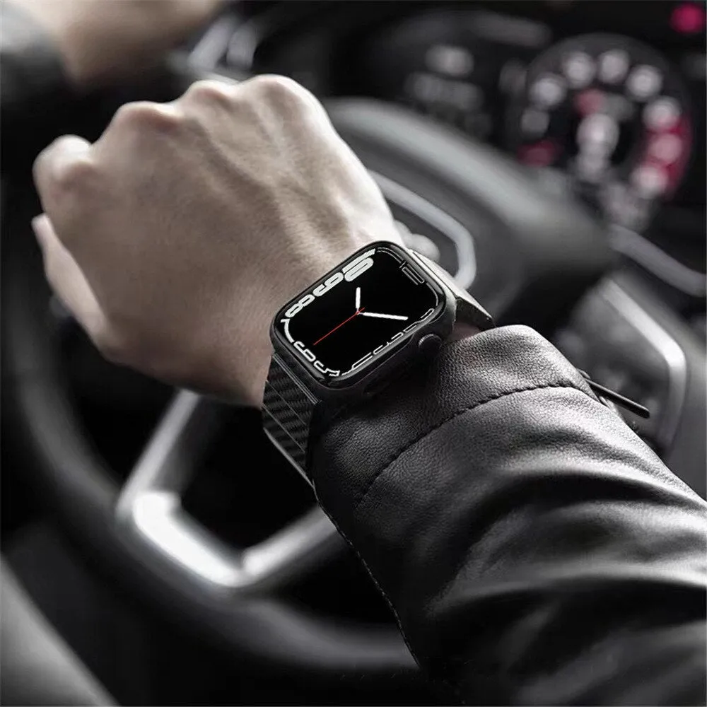 Carbon Fiber Strap For Apple