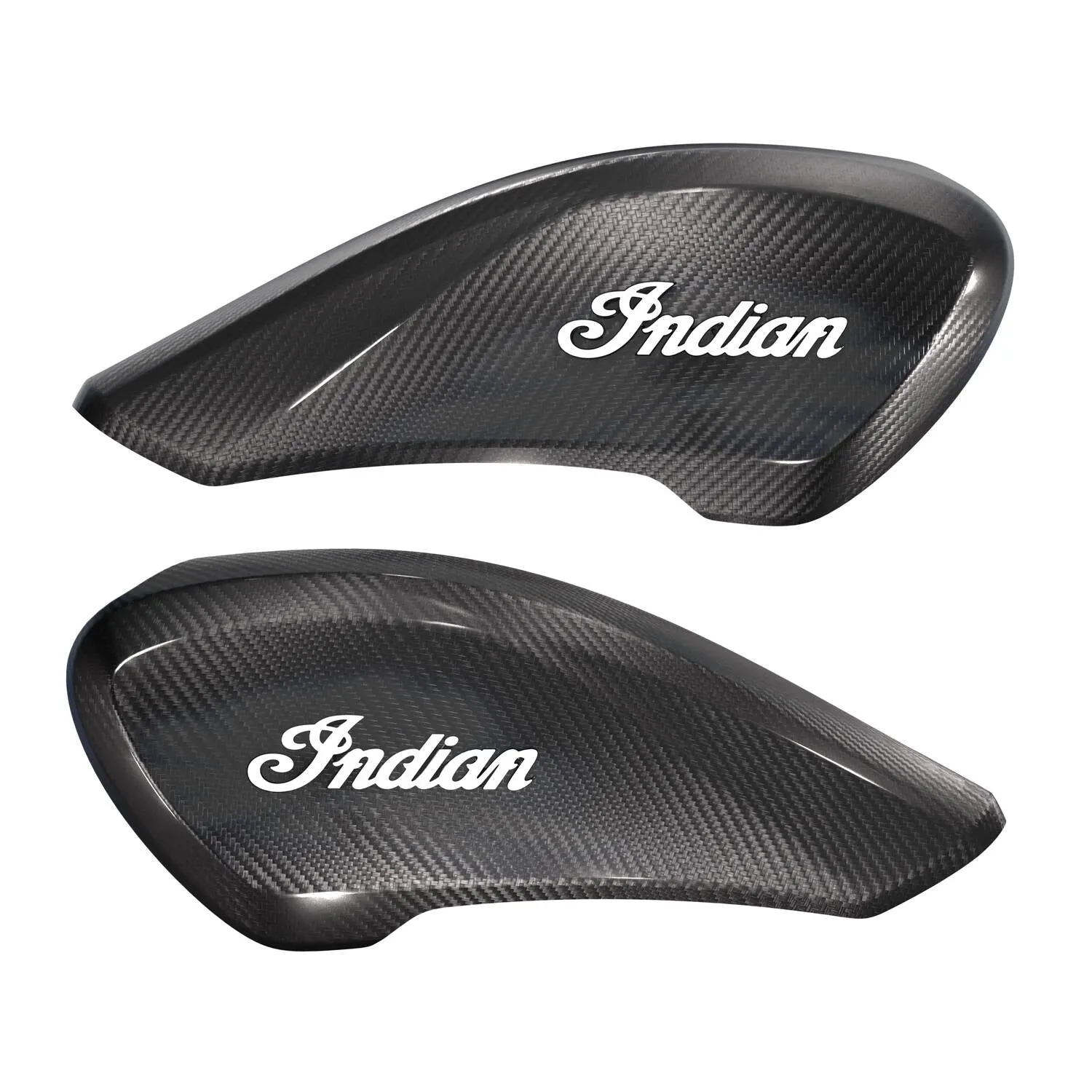 Carbon Fiber Tank Covers, Pair