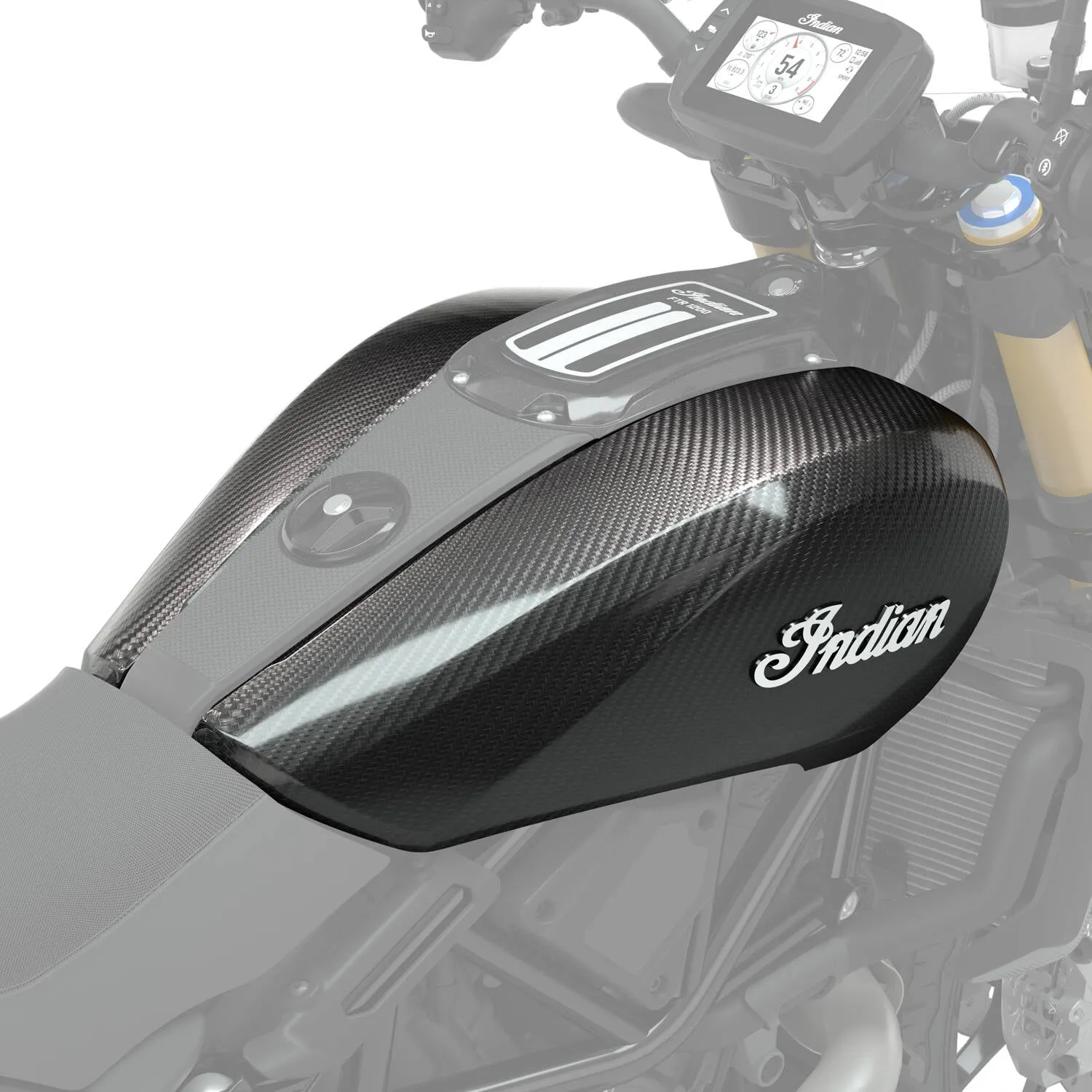 Carbon Fiber Tank Covers, Pair
