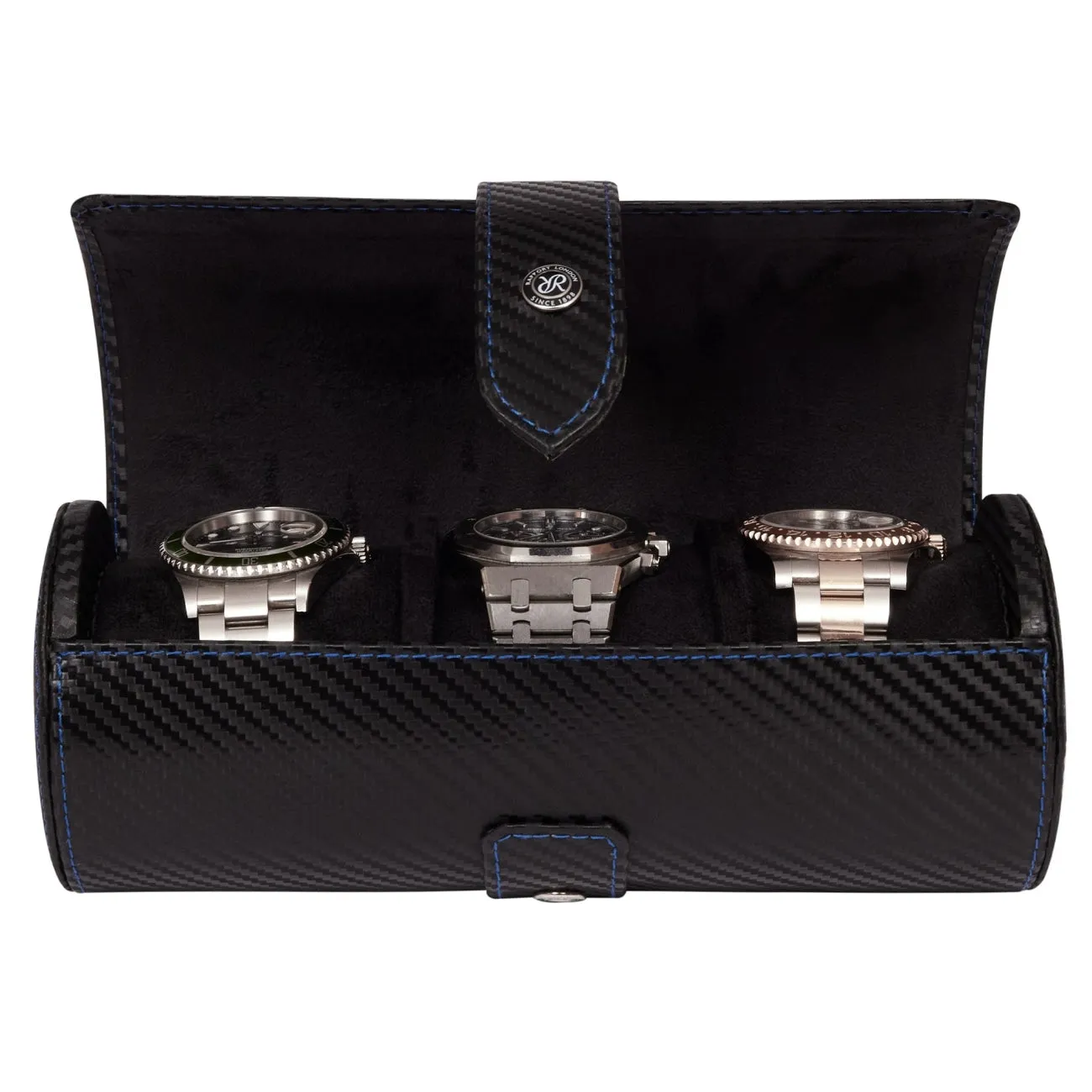 Carbon Three Watch Roll