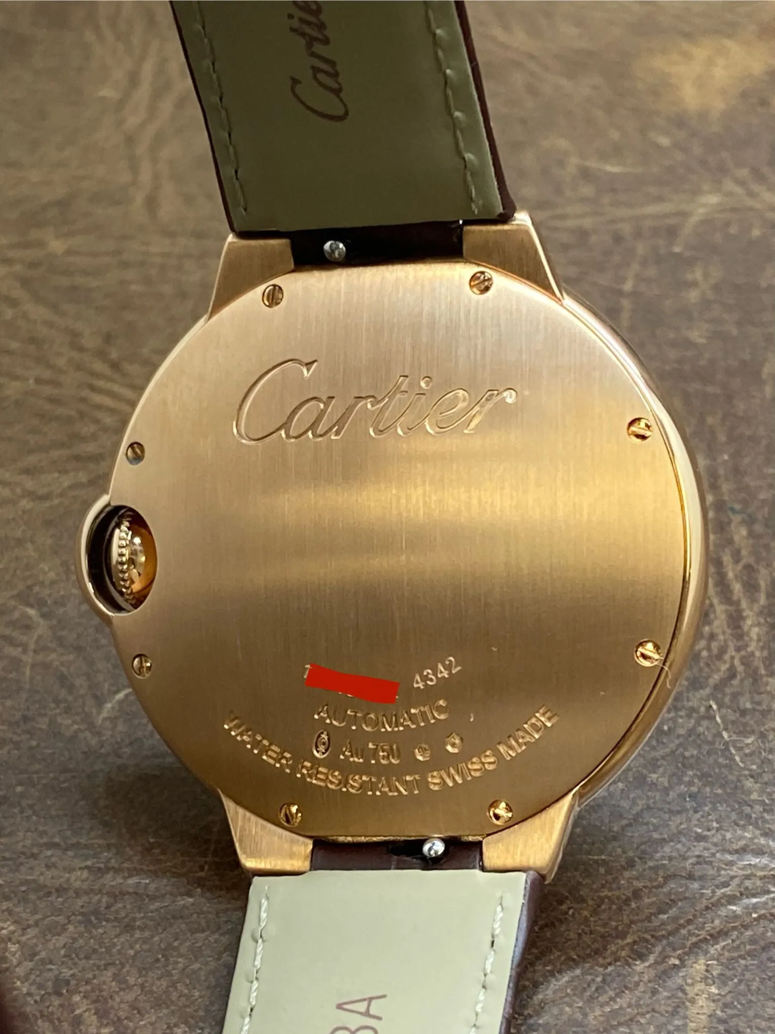 Cartier Ballon Bleu 40mm WGBB0035 Silver Guilloche Dial Automatic Men's Watch
