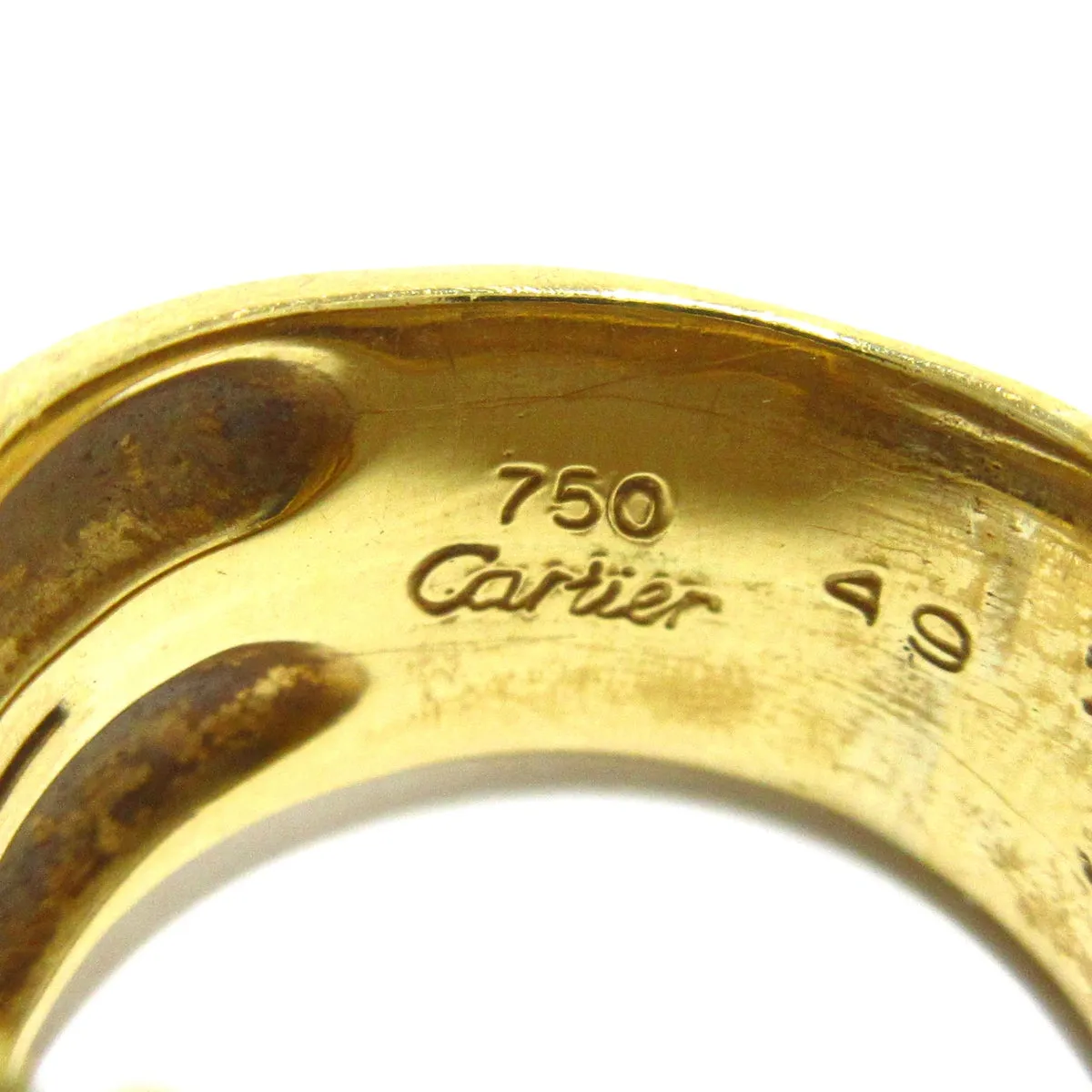Cartier Bamboo Yellow gold ring
