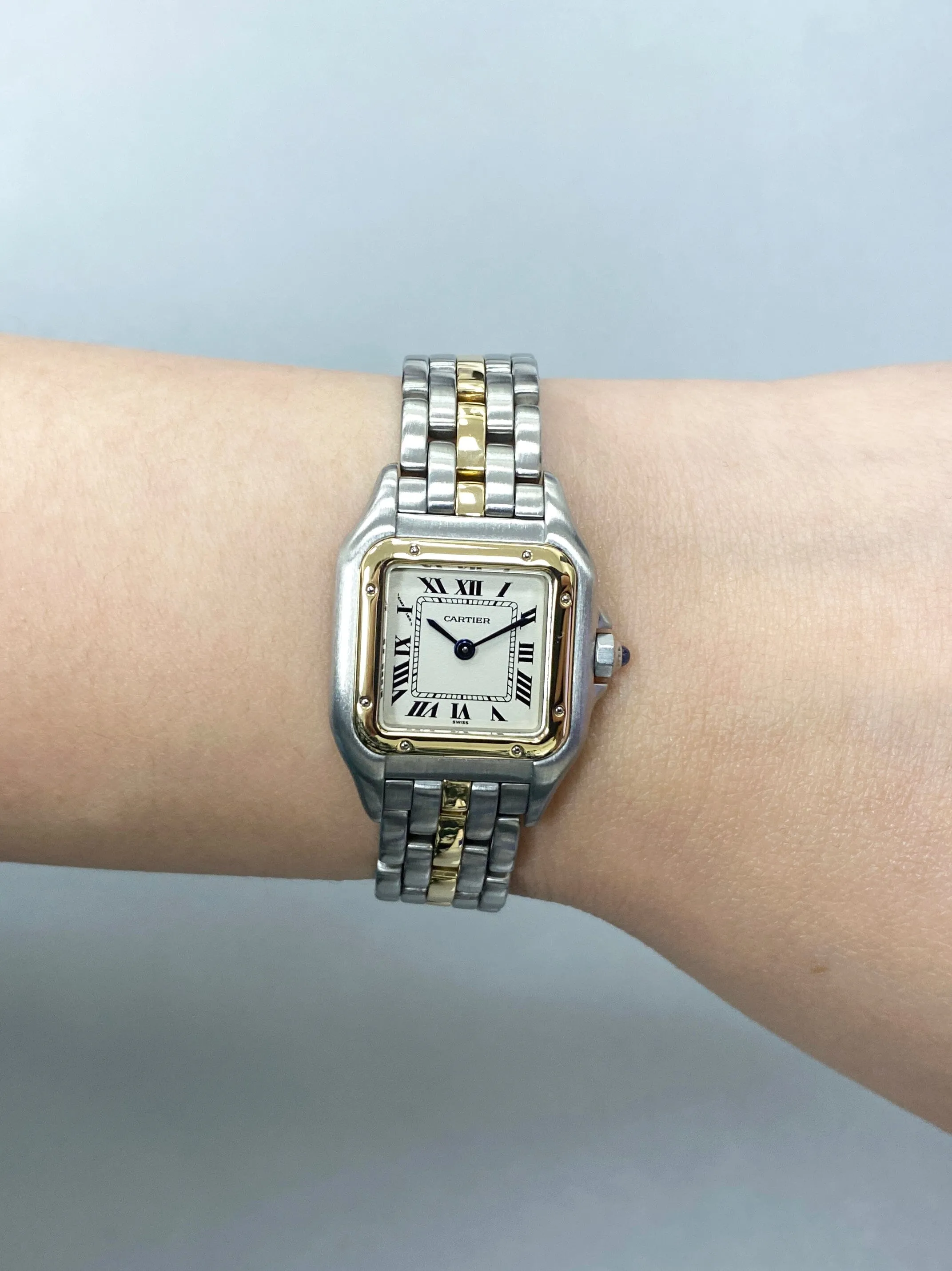 Cartier Panthere W25029B5 One Rows Ladies Watch