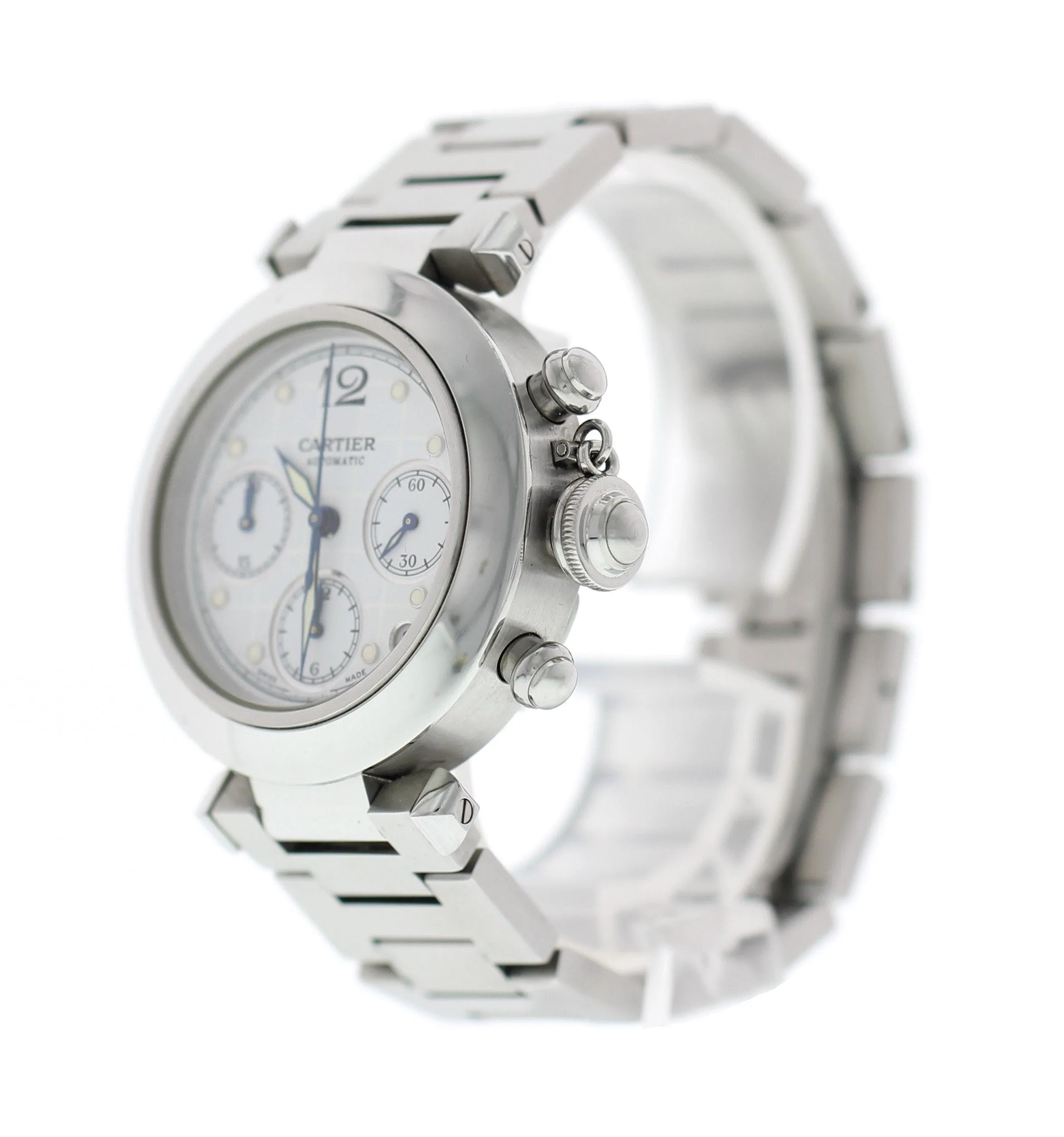Cartier Pasha 2412 Automatic Chronograph Box & Papers