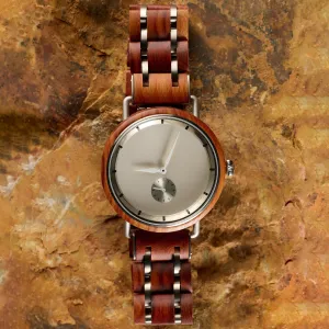 Cascade (Red Sandalwood/Steel)