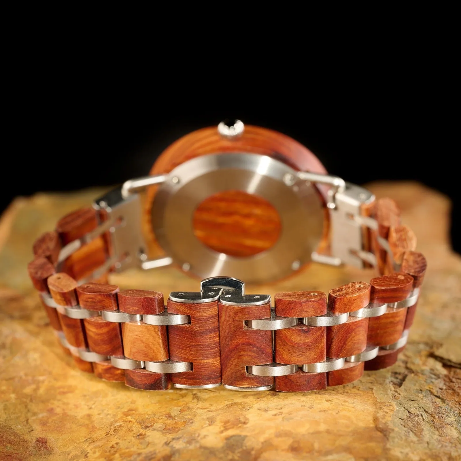 Cascade (Red Sandalwood/Steel)