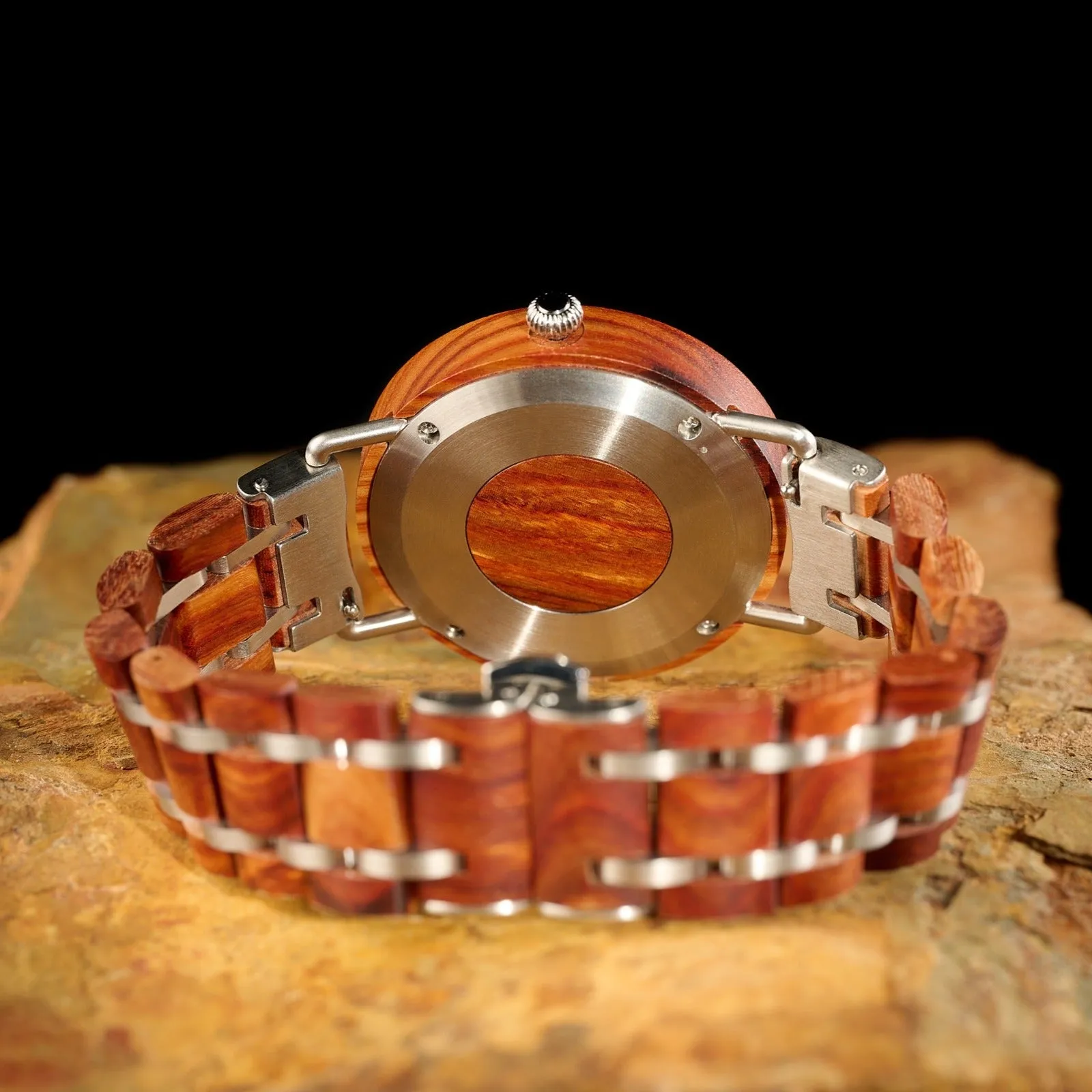 Cascade (Red Sandalwood/Steel)