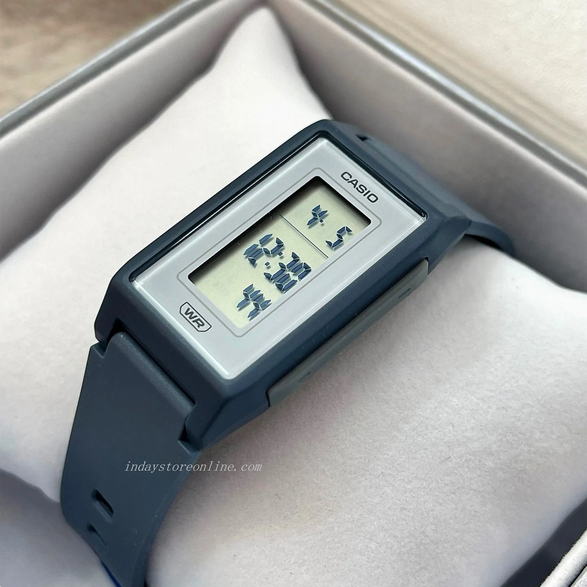 Casio Digital Women's Watch LF-10WH-2 Digital Resin Band Resin Glass