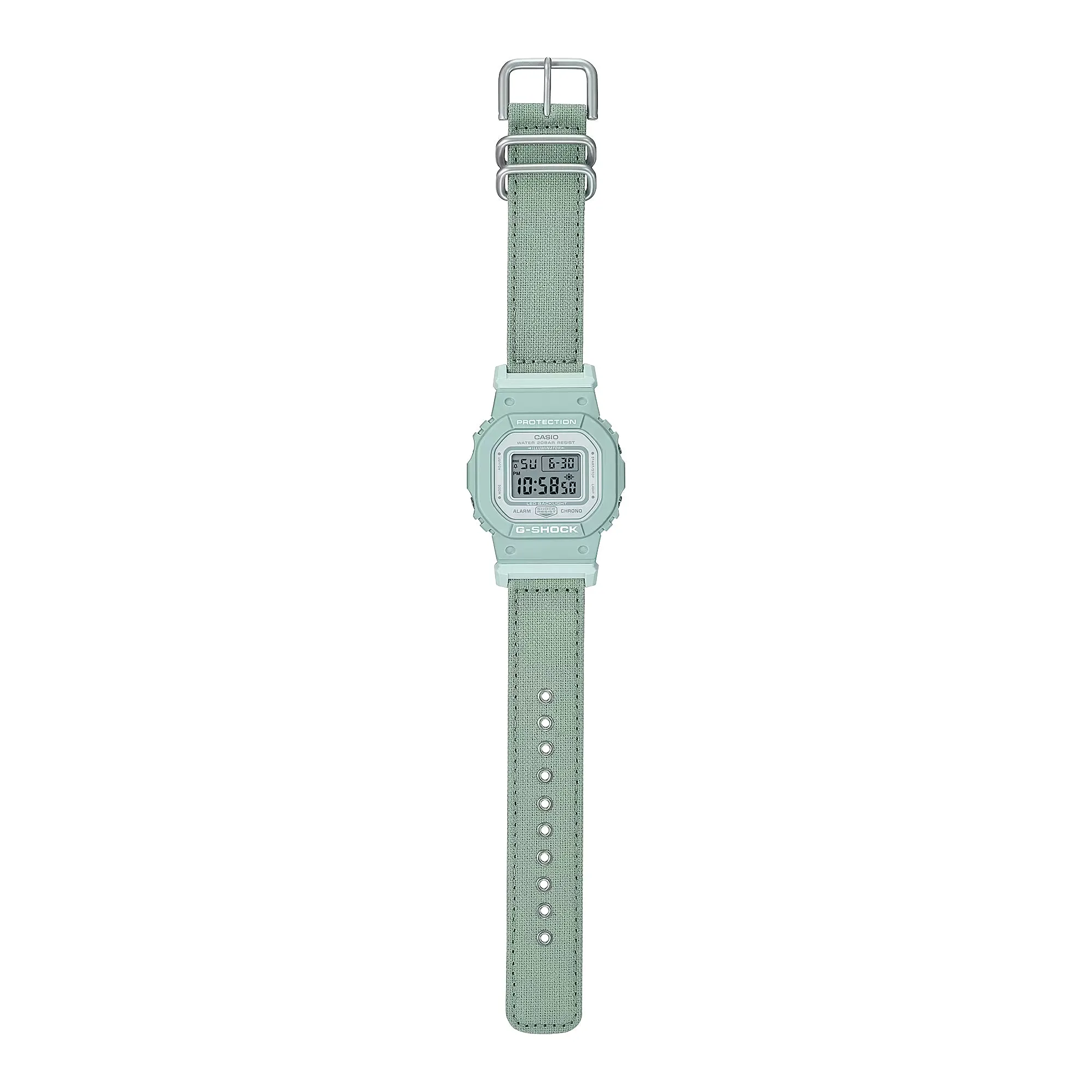Casio G-Shock Baby Blue Canvas Womens Watch GMDS5600CT-3