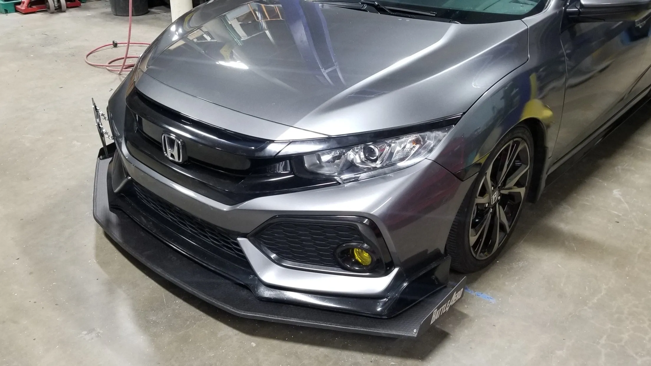 Chassis Mounted Splitter for Honda Civic Sport FK7
