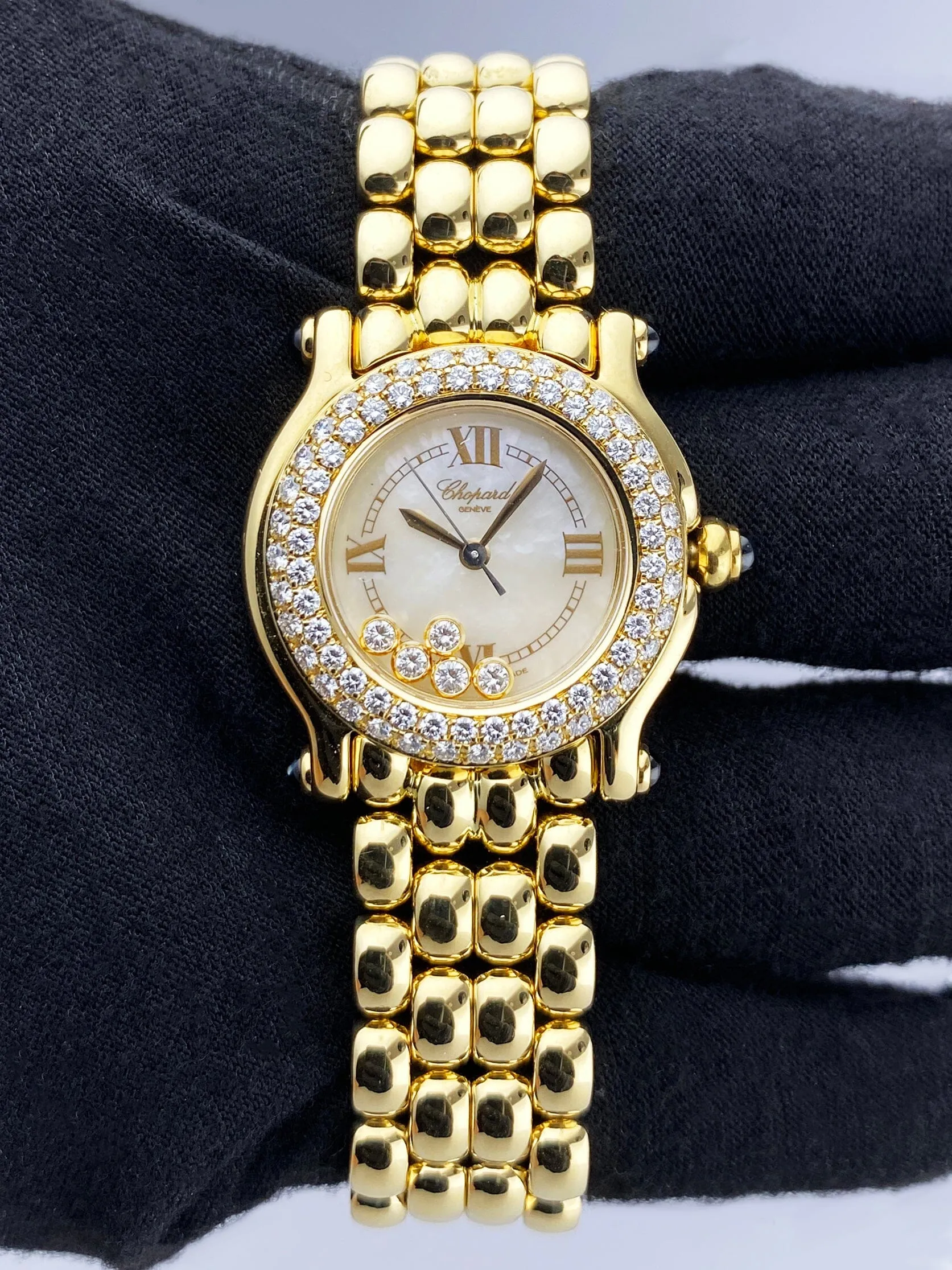 Chopard Happy Sport 27/6151-23 Diamond MOP Ladies Watch