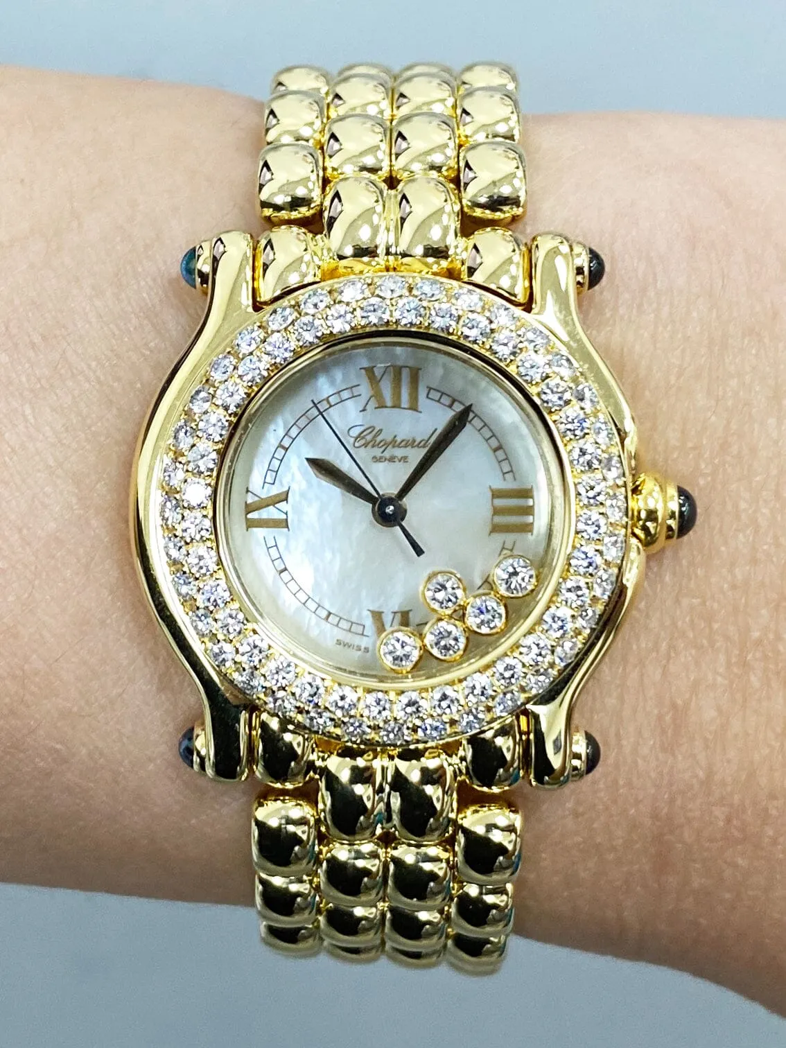 Chopard Happy Sport 27/6151-23 Diamond MOP Ladies Watch