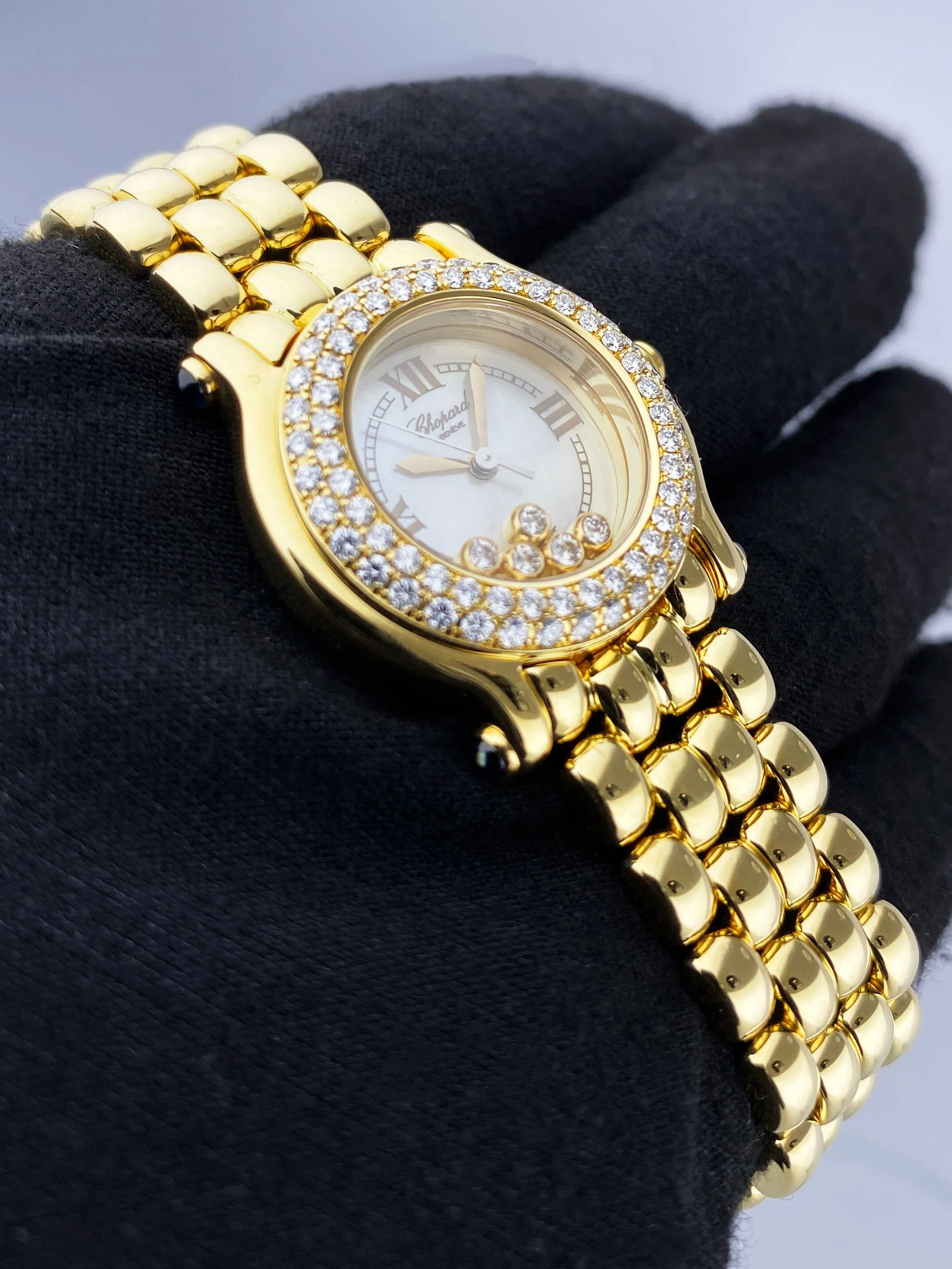 Chopard Happy Sport 27/6151-23 Diamond MOP Ladies Watch