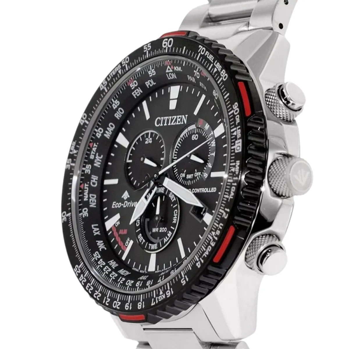 Citizen Promaster CB5001-57E CB5001 SKY Chronograph Black Dial Eco-Drive Mens Watch