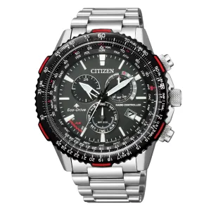 Citizen Promaster CB5001-57E CB5001 SKY Chronograph Black Dial Eco-Drive Mens Watch