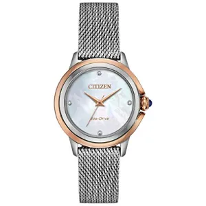 Citizen Watches EM0796-59Y Citizen Ceci Silver-Tone One Size