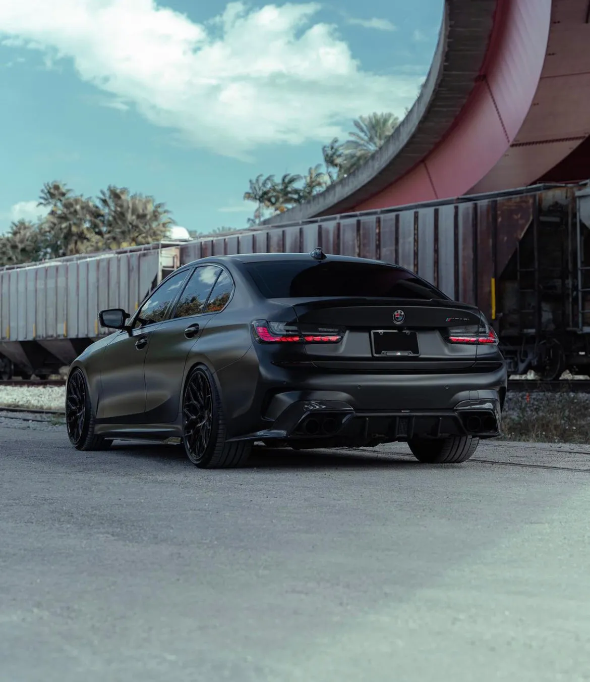 CMST Carbon Fiber Rear Diffuser for BMW 3 Series G20 G21 M340i 330i 2019-2022