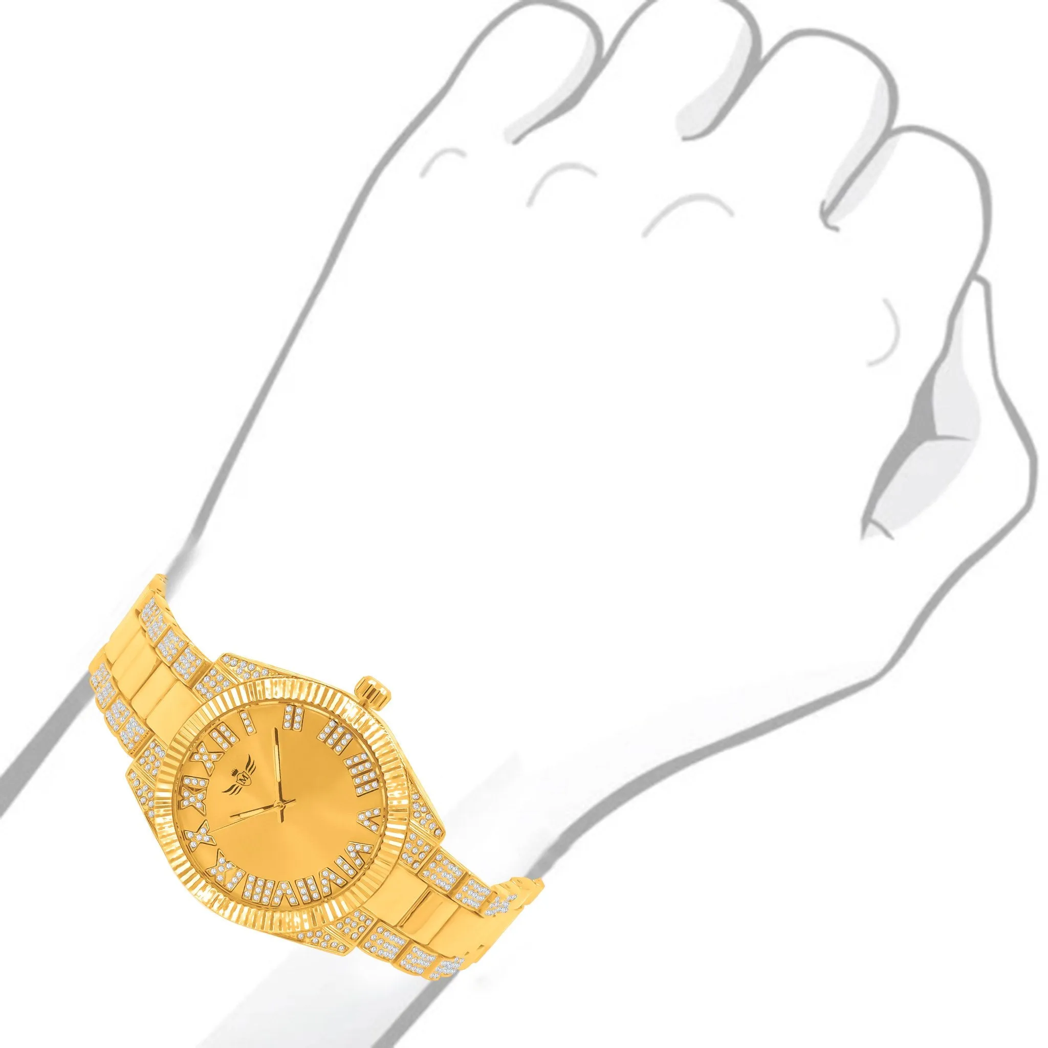CONSPICUOUS TRENDY WATCH SET