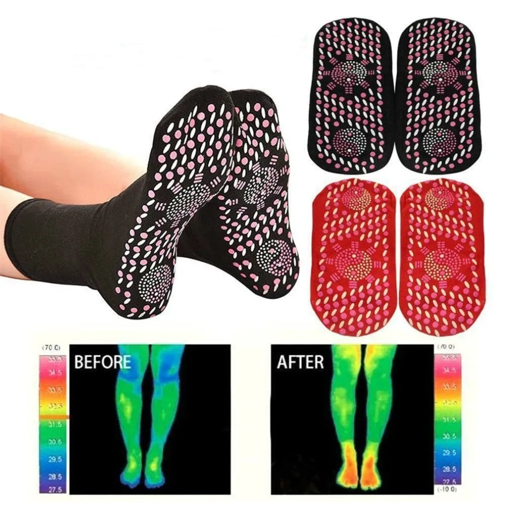 ContiNent 33 Self-heating Magnetic Socks for Women Men Self Heated Socks Tour Magnetic Therapy Comfortable Winter Warm Massage Socks Pression