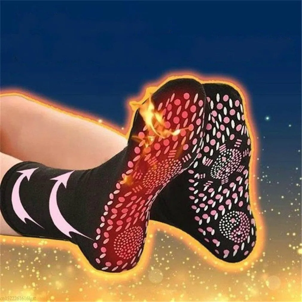 ContiNent 33 Self-heating Magnetic Socks for Women Men Self Heated Socks Tour Magnetic Therapy Comfortable Winter Warm Massage Socks Pression